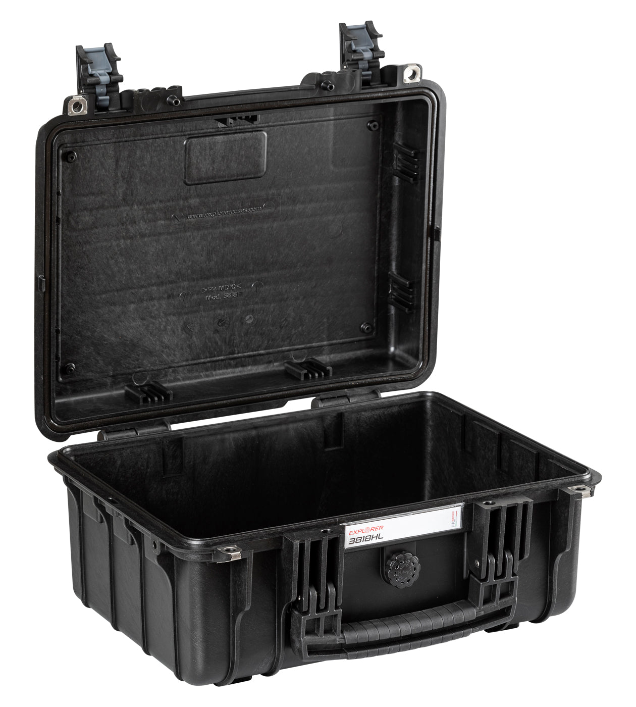 Explorer -Fälle 3818HL Koffer schwarz