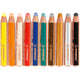 Stabilo Woody 3in1 farbige Stifte - 10 Farben