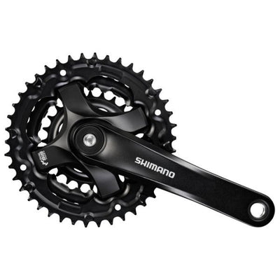 Shimano-Cranket-Turnier FC-Ty501 42-34-24 175 mm schwarz