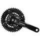 Shimano-Cranket-Turnier FC-Ty501 42-34-24 175 mm schwarz