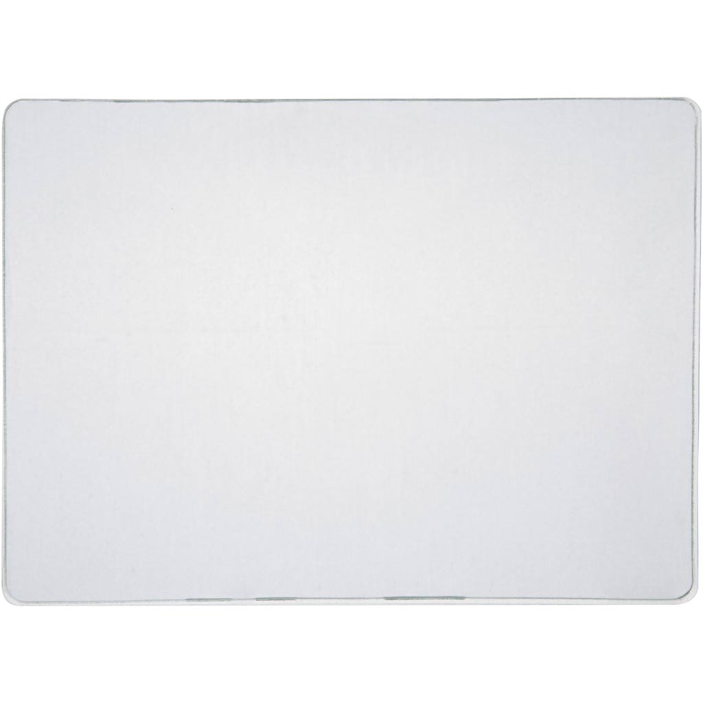 Creativ Company Gelddruckplatte, Größe 12,7x17,8x1 cm, matttransparent, 10 Stück 1 Box