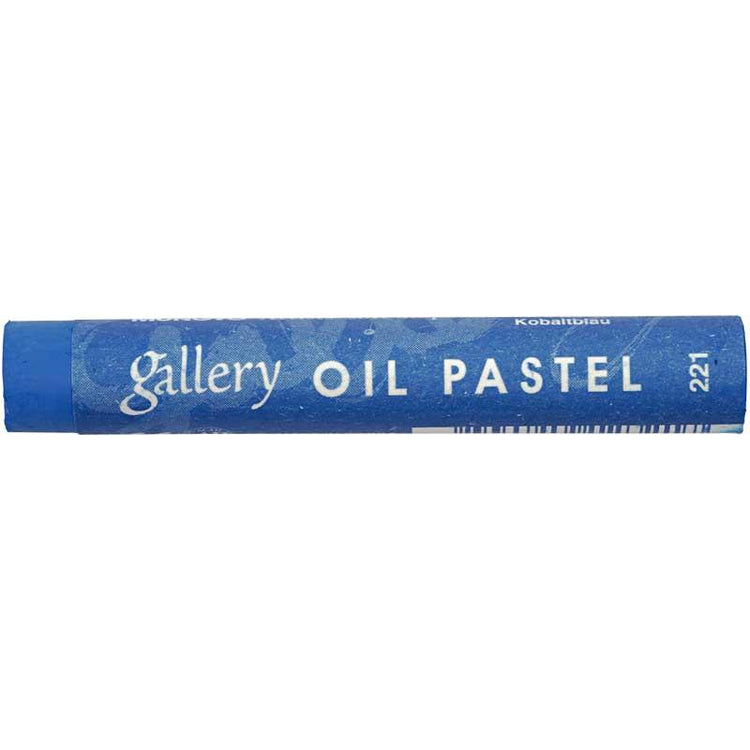 Mungyo Gallery Ölpastell Premium, L: 7 cm, Stärke 11 mm, Kobaltblau (221), 6 Stück 1 Box