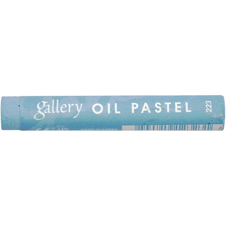 Mungyo Gallery Ölpastell Premium, L: 7 cm, Stärke 11 mm, Türkisblau (223), 6 Stück 1 Box