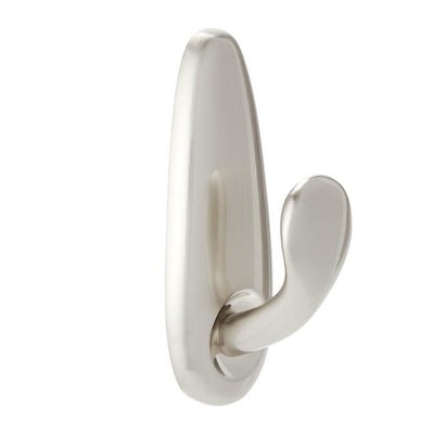 3 m 1060947 – cmnd Forever klassischer Haken, gebürstet. ni, 1hk + 2s pk | 4 Stück