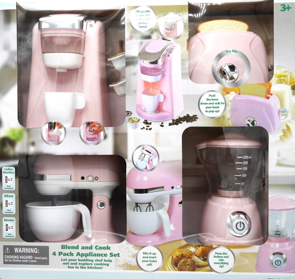 Playgo Kitchen Set Pink 4 -Stück.