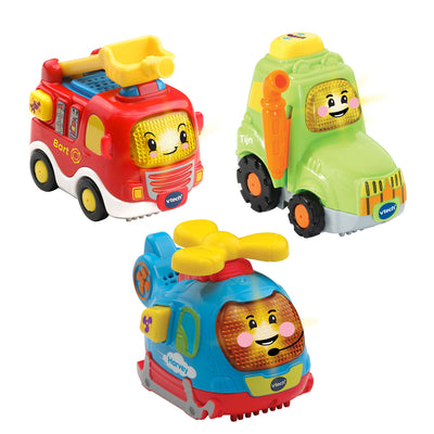 Vtech Toet toet Auto apos; S Bart Tijn und Harvey 3 in 1 Set
