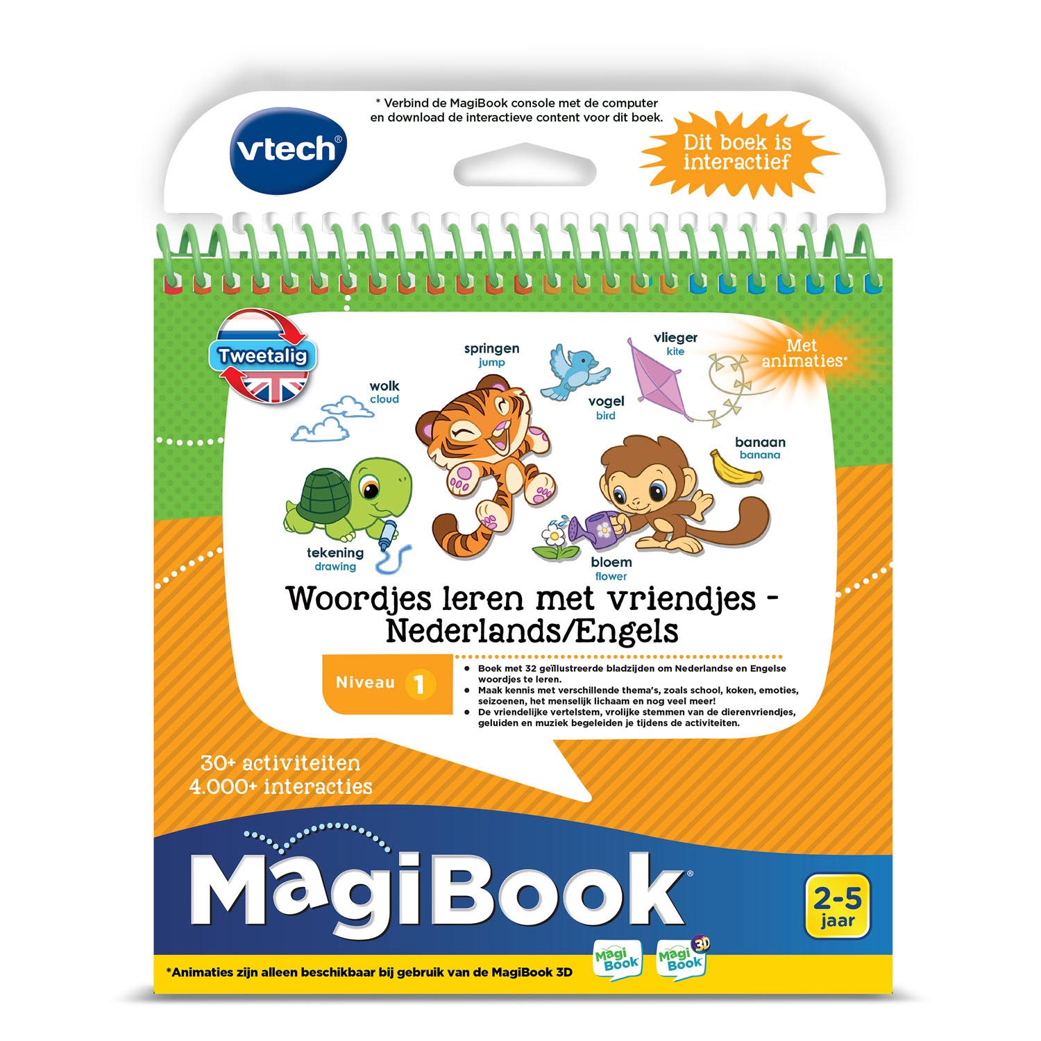 Vtech Magibook lernen Worte mit Freunden