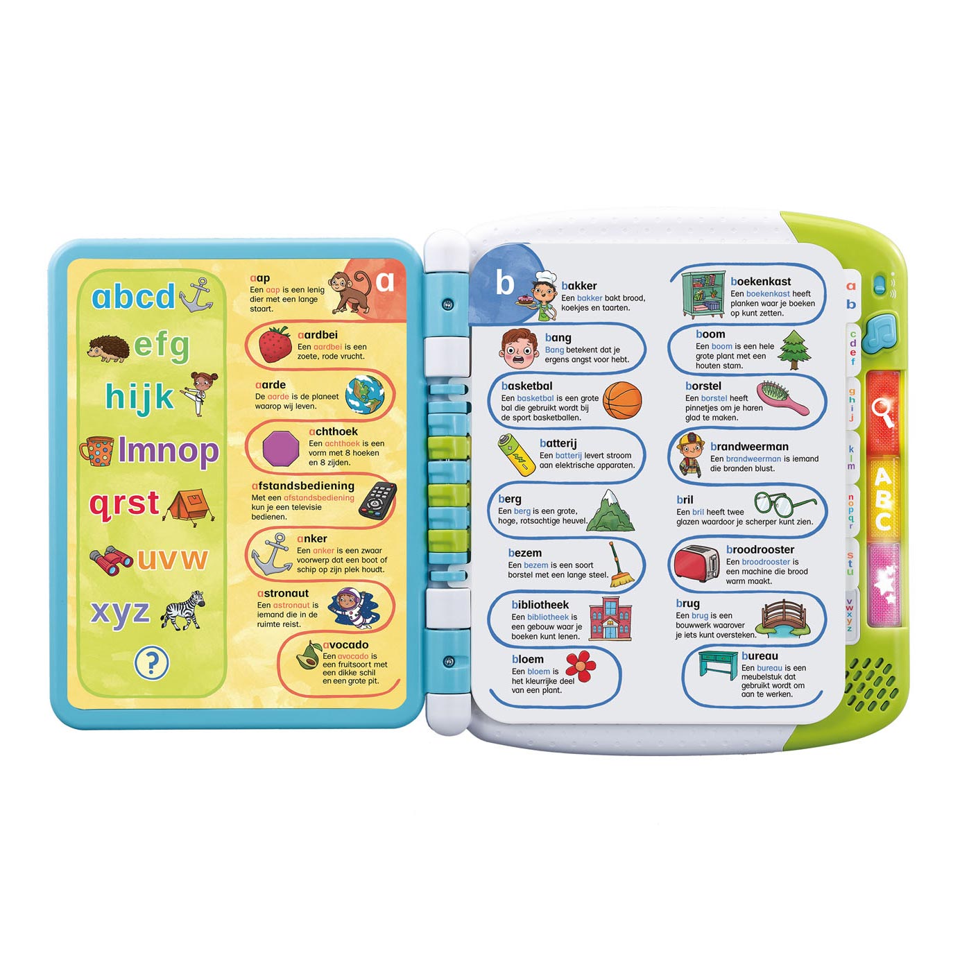 Vtech Kinderbuch mein interaktives Wörterbuch weiß Blaugrün