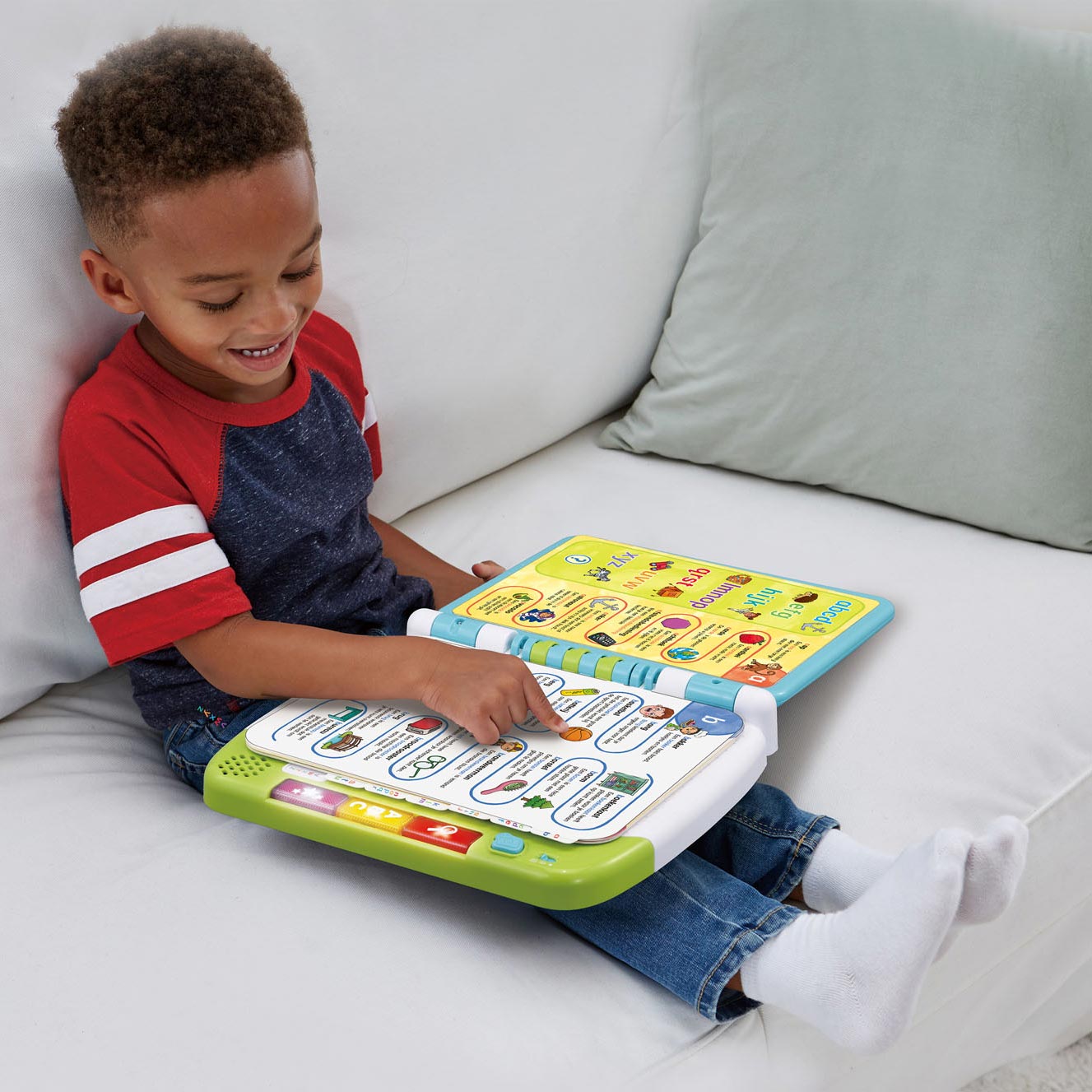 Vtech Kinderbuch mein interaktives Wörterbuch weiß Blaugrün