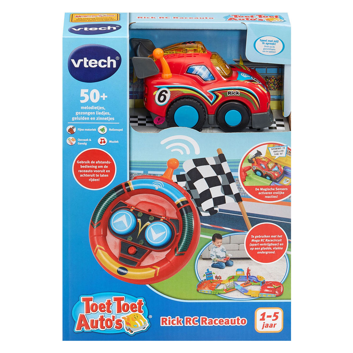 Vtech Toot Toot Cars Rick RC-Rennwagen