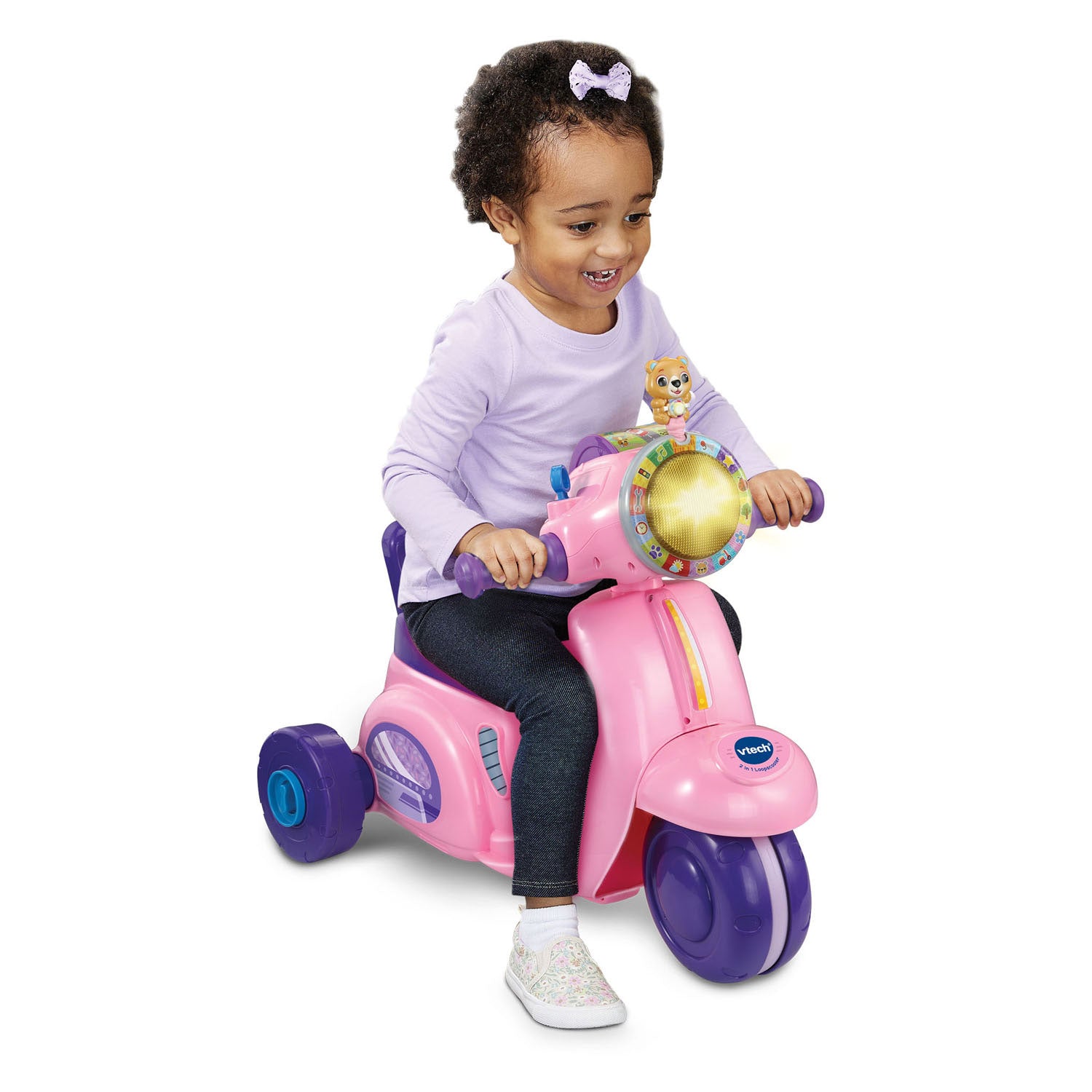 Vtech Baby 2 in 1 Walker Pink