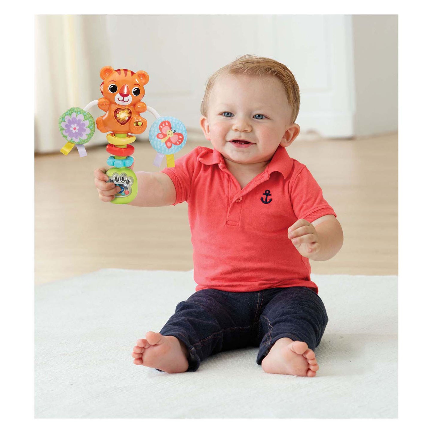Vtech Tiger Rassel mit 35 + Melodien