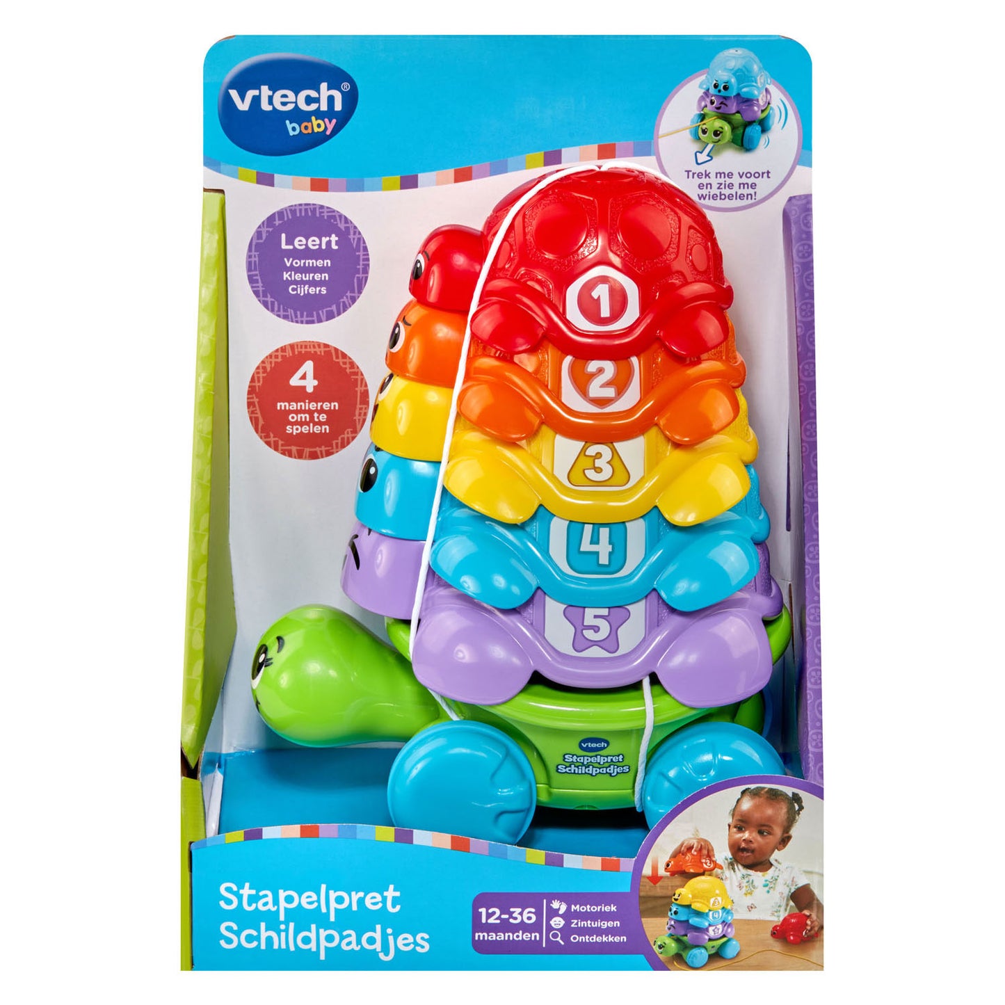 Vtech Stapeling Fun Turtles Trek Figur