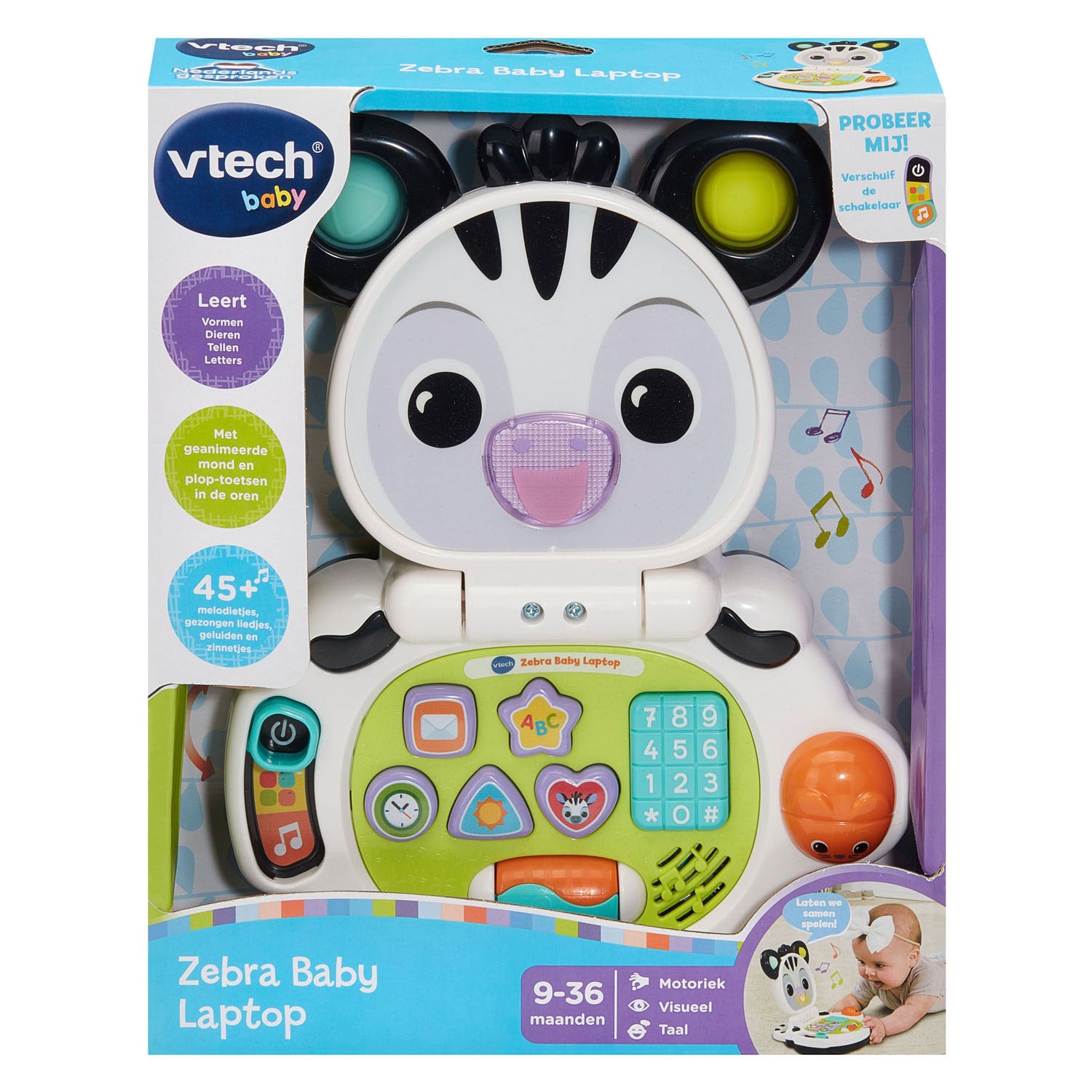 Vtech Aktivitäten Laptop Zebra Baby