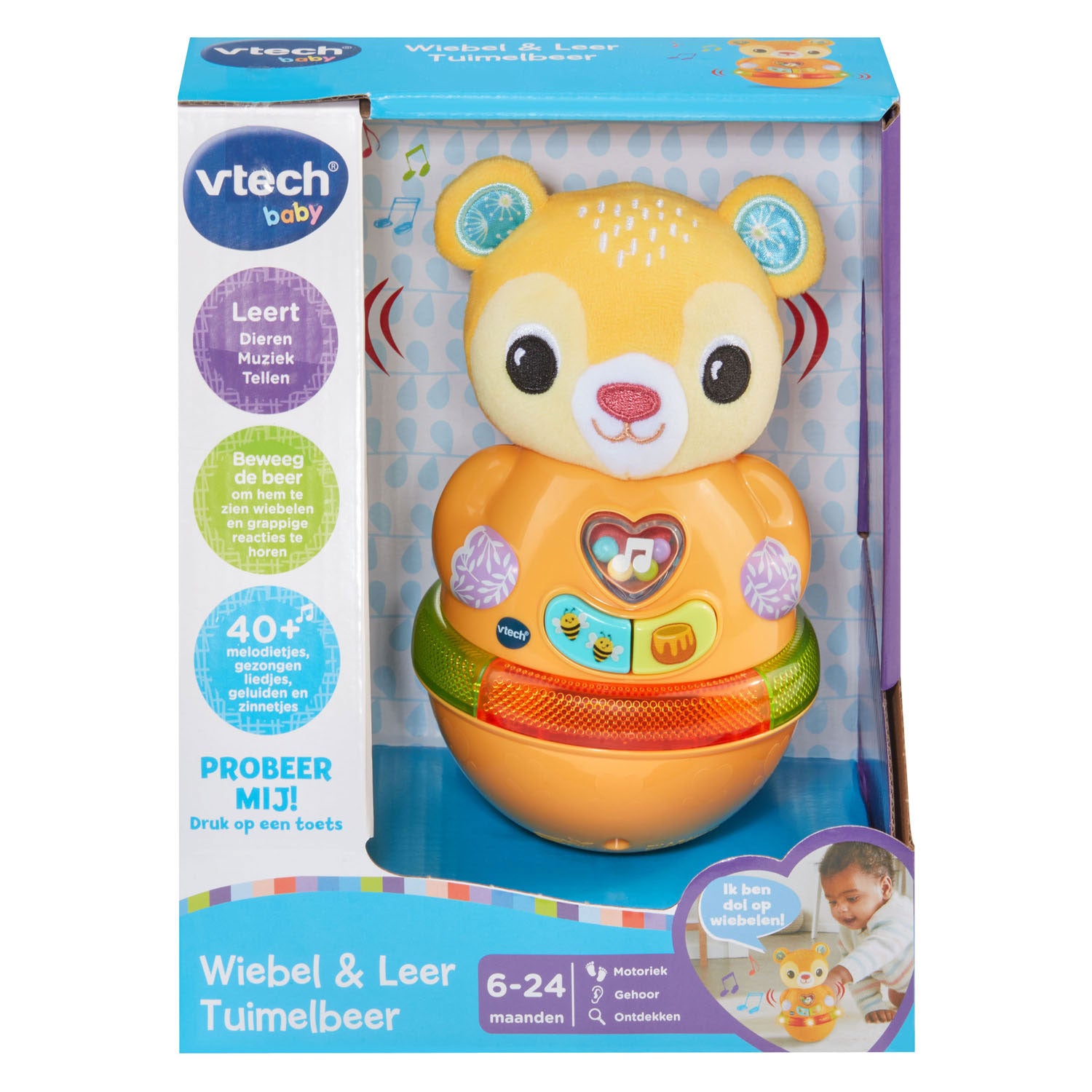 Vtech Wackel- und Lernbär mit 40 Melodien
