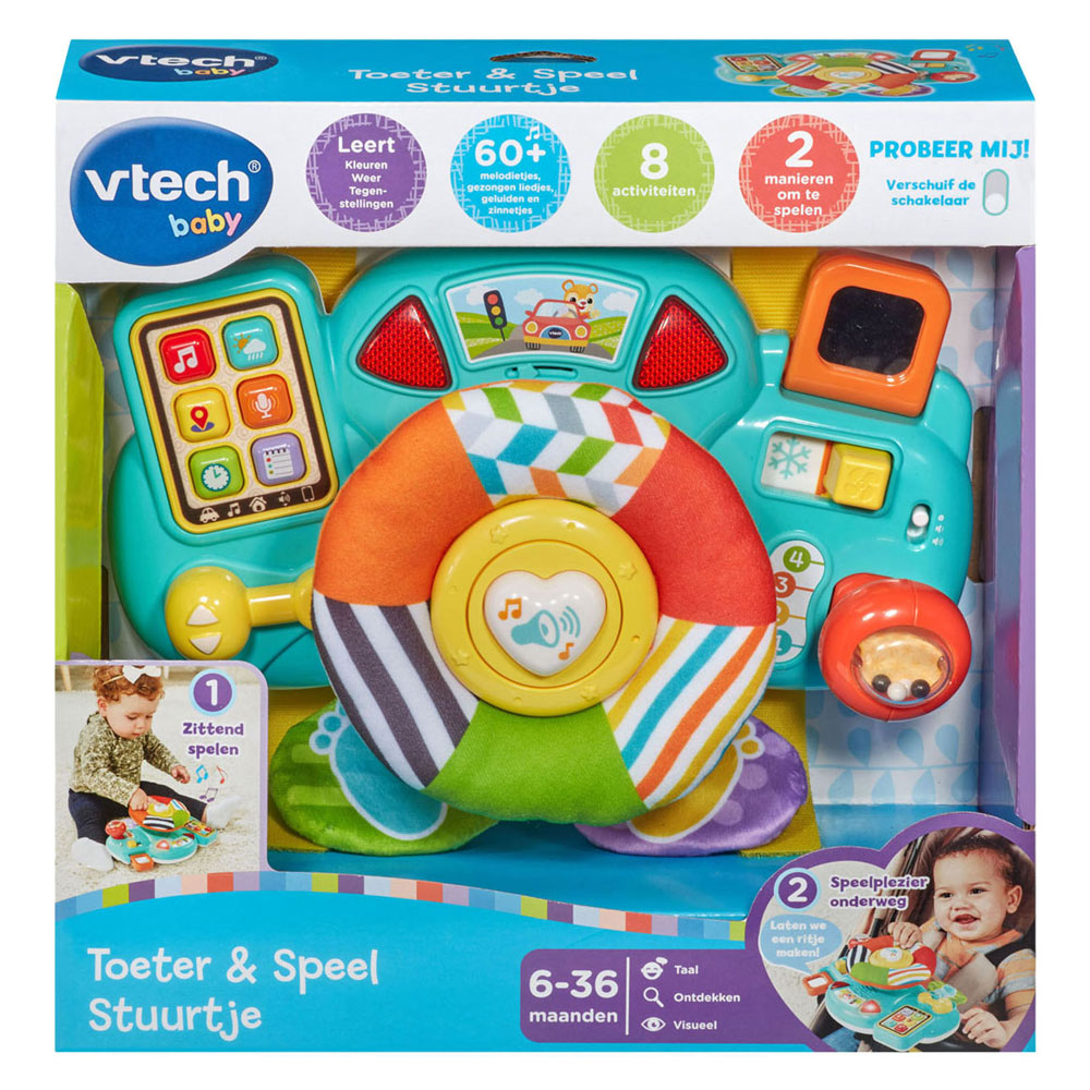 Vtech-Hupe und Spiellenkrad