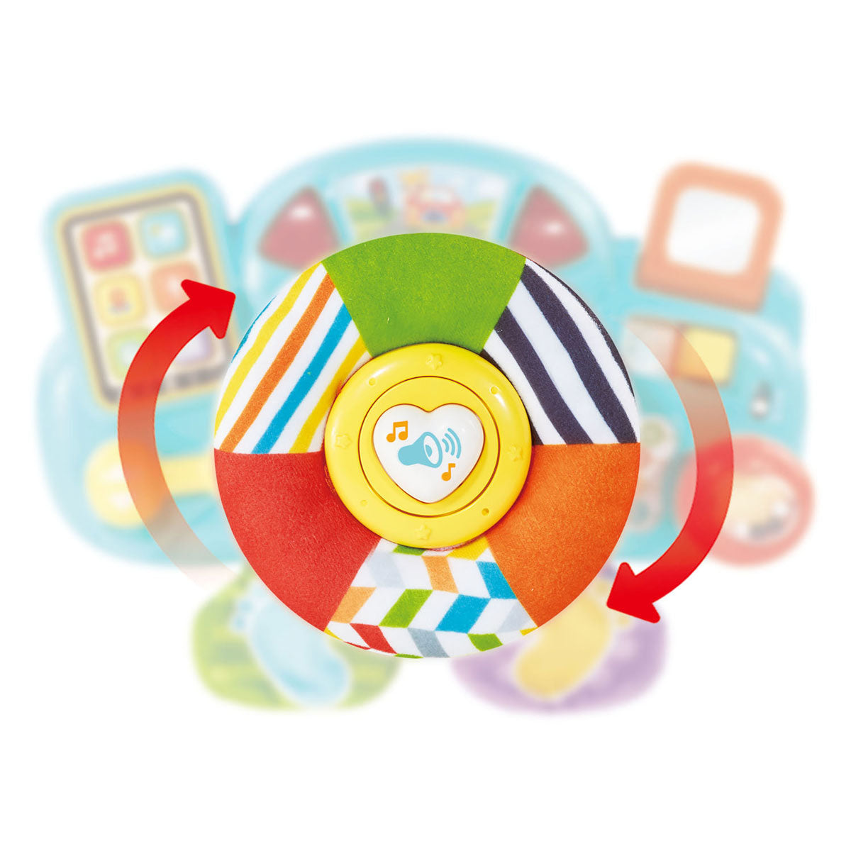 Vtech-Hupe und Spiellenkrad