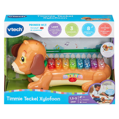 Vtech Timmie Deckel Xylophon mit Licht und Klang