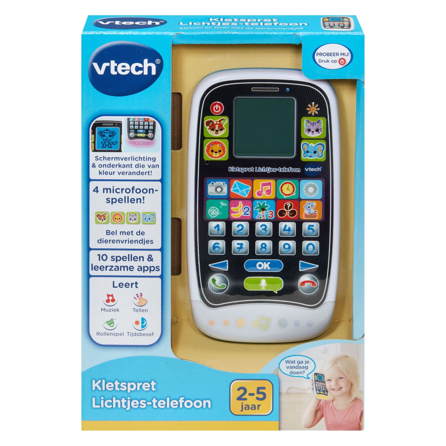 Vtech Klet Fun Light Phone mit Licht und Klang