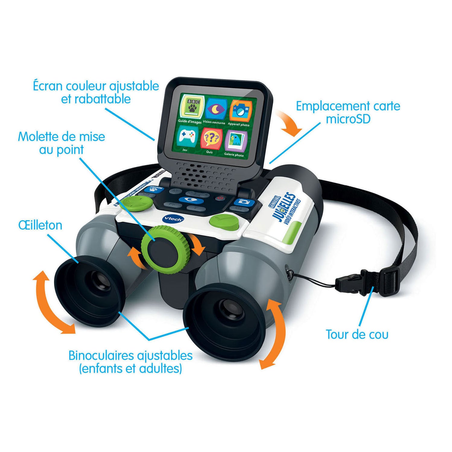 Vtech Genius XL, mein interaktives Videofernglas