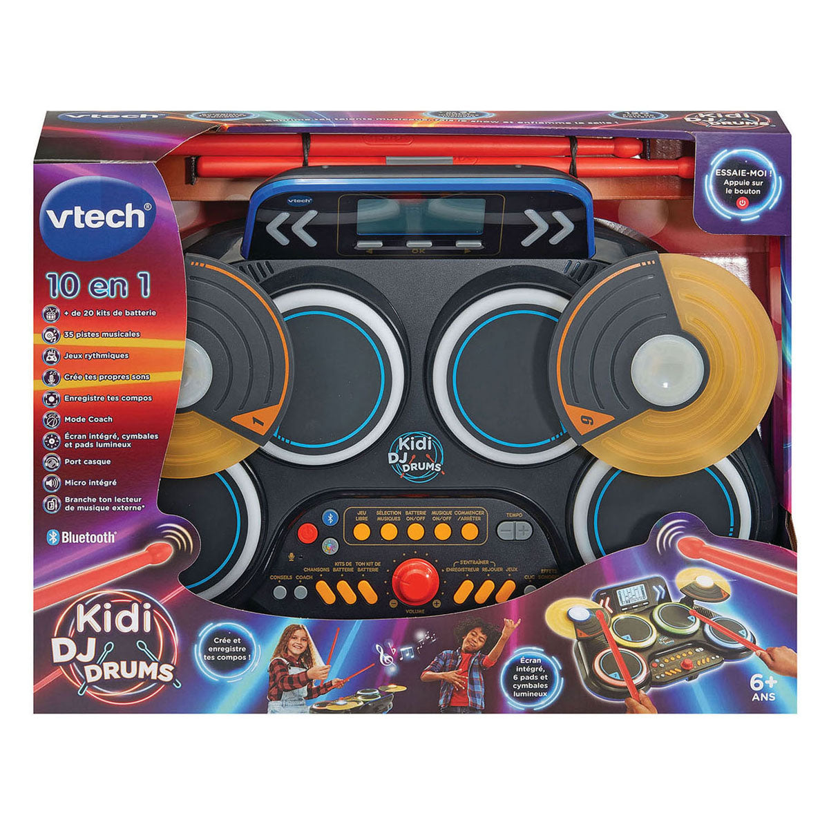 Vtech Kidi DJ Drums 10-in-1-Schlagzeug