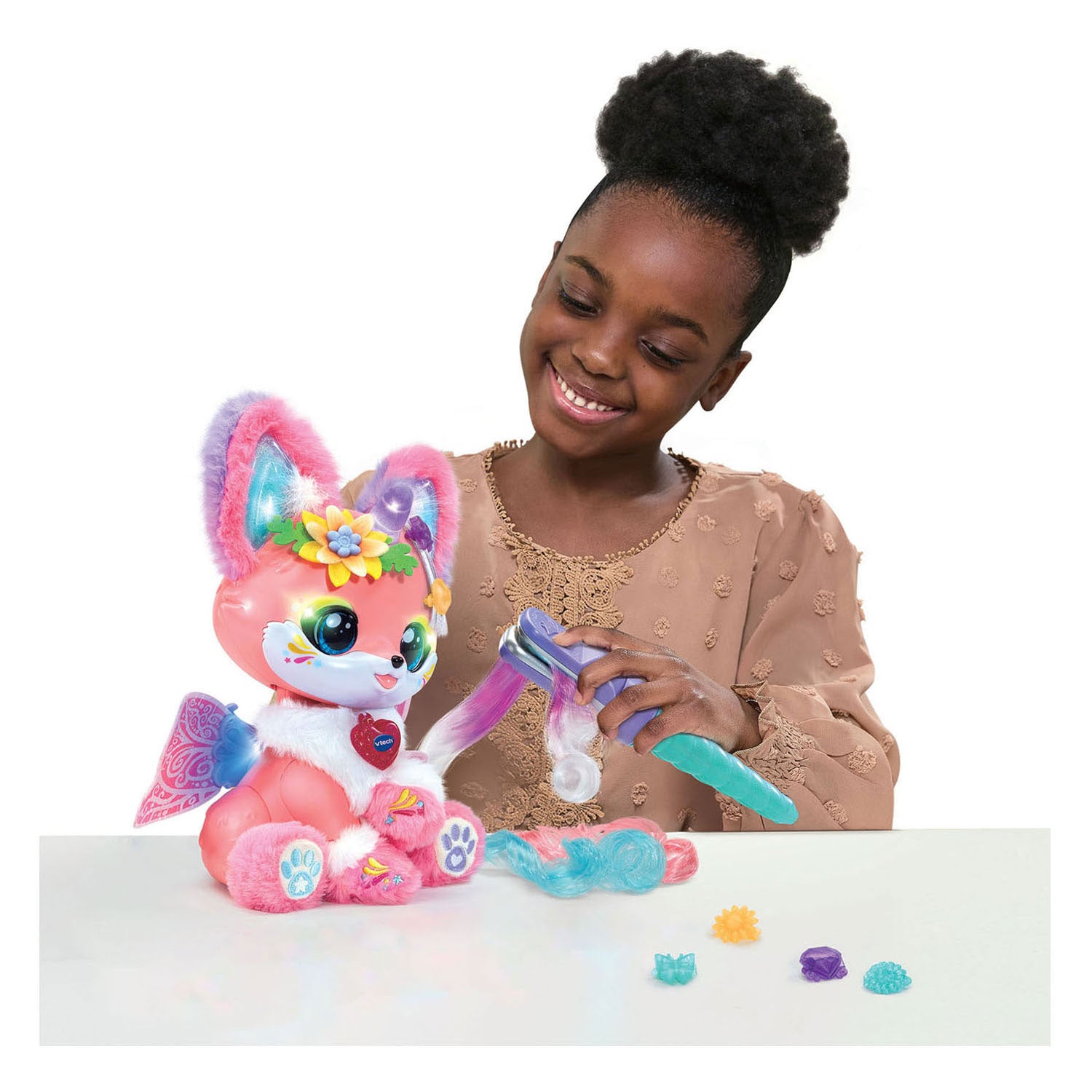 Vtech Lili Beauty Magic Color dekoriert Ihr interaktives Kuscheltier