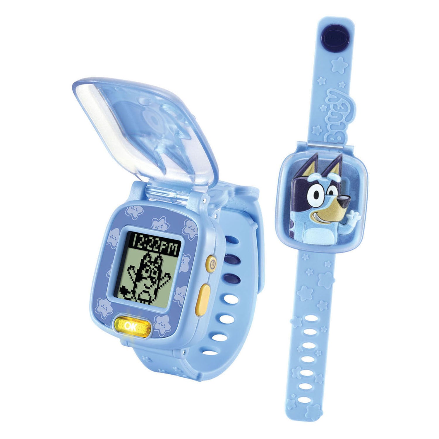 Blaue Gaming-Uhr von Vtech