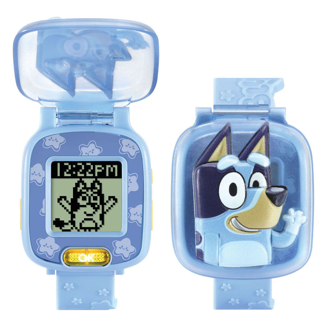 Blaue Gaming-Uhr von Vtech