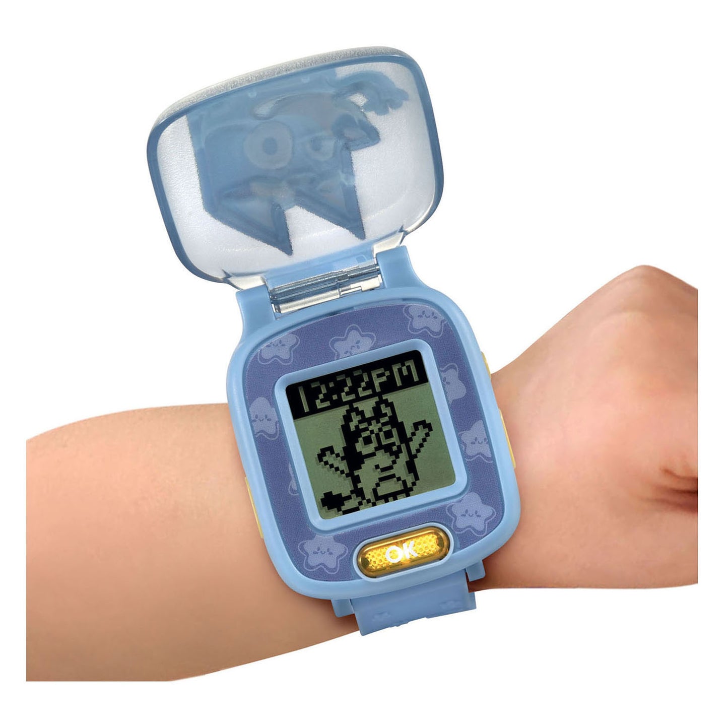 Blaue Gaming-Uhr von Vtech