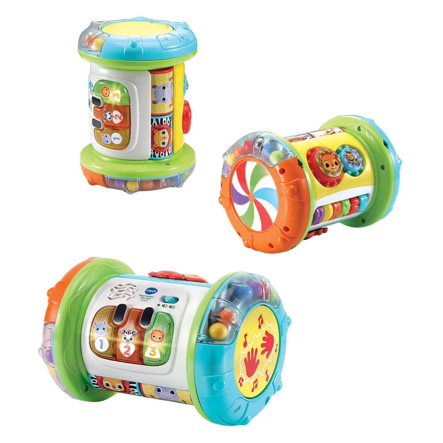Vtech magisches 3-in-1-Tamtam-Rollen-Babyspielzeug
