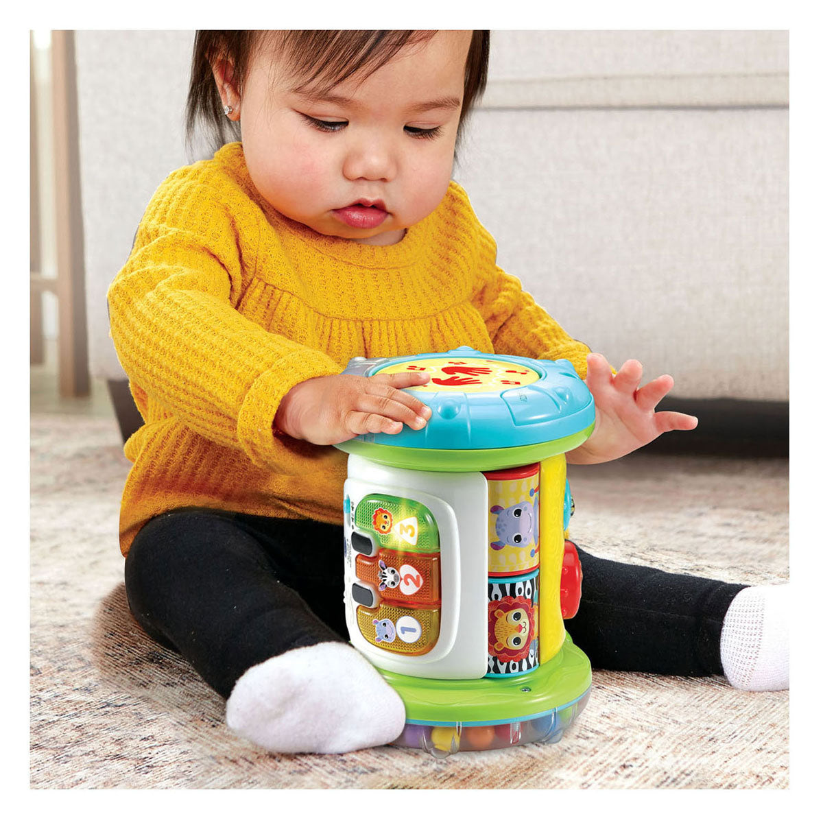 Vtech magisches 3-in-1-Tamtam-Rollen-Babyspielzeug