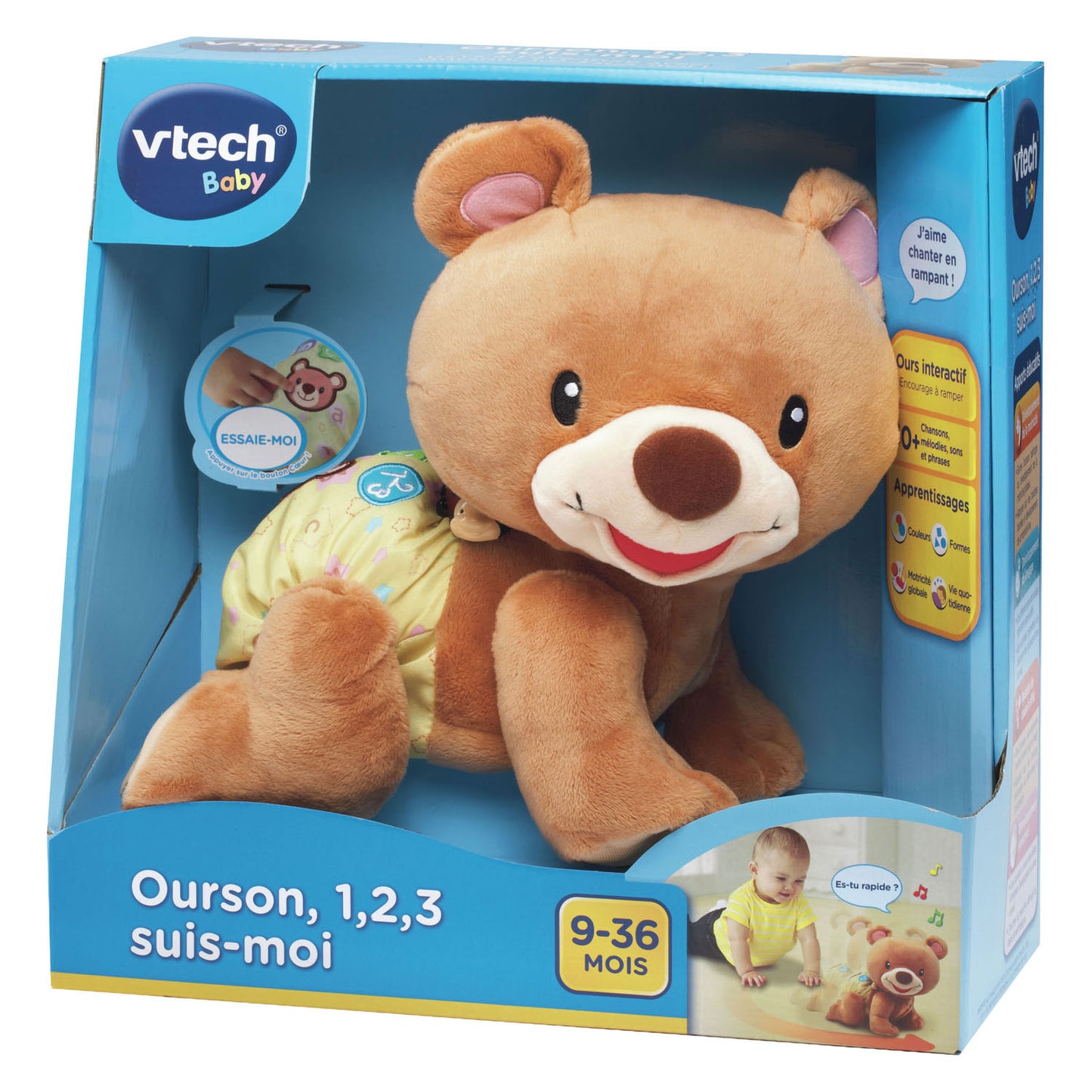 Vtech Baby-Krabbelbär - 1,2,3 Fr