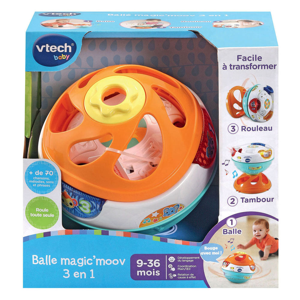 Vtech Magic'moov 3-in-1-Ball interaktives Babyspielzeug