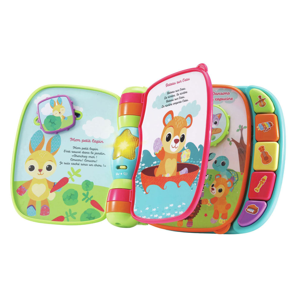 Vtech interaktives Kinderbuch Baby Super Enchanted Book of Baby Kitties blau mehrfarbig