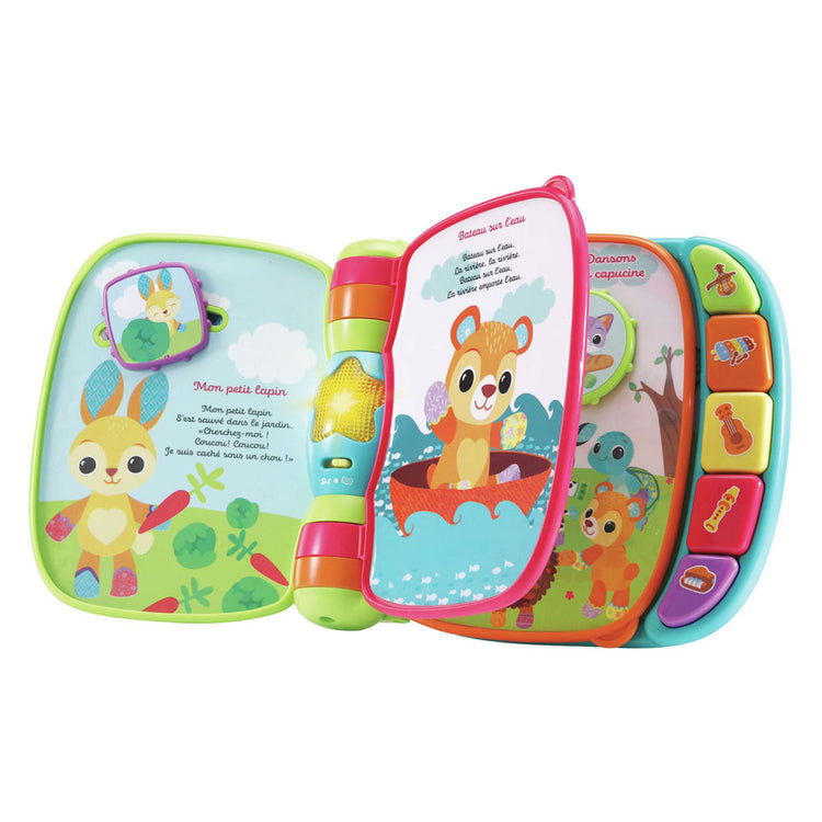Vtech interaktives Kinderbuch Baby Super Enchanted Book of Baby Kitties blau mehrfarbig
