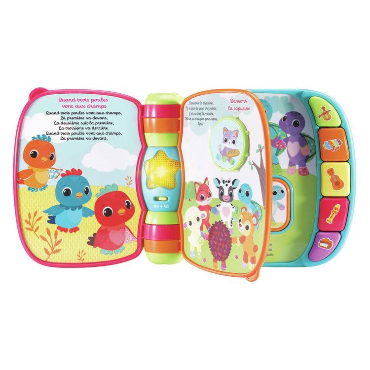 Vtech interaktives Kinderbuch Baby Super Enchanted Book of Baby Kitties blau mehrfarbig