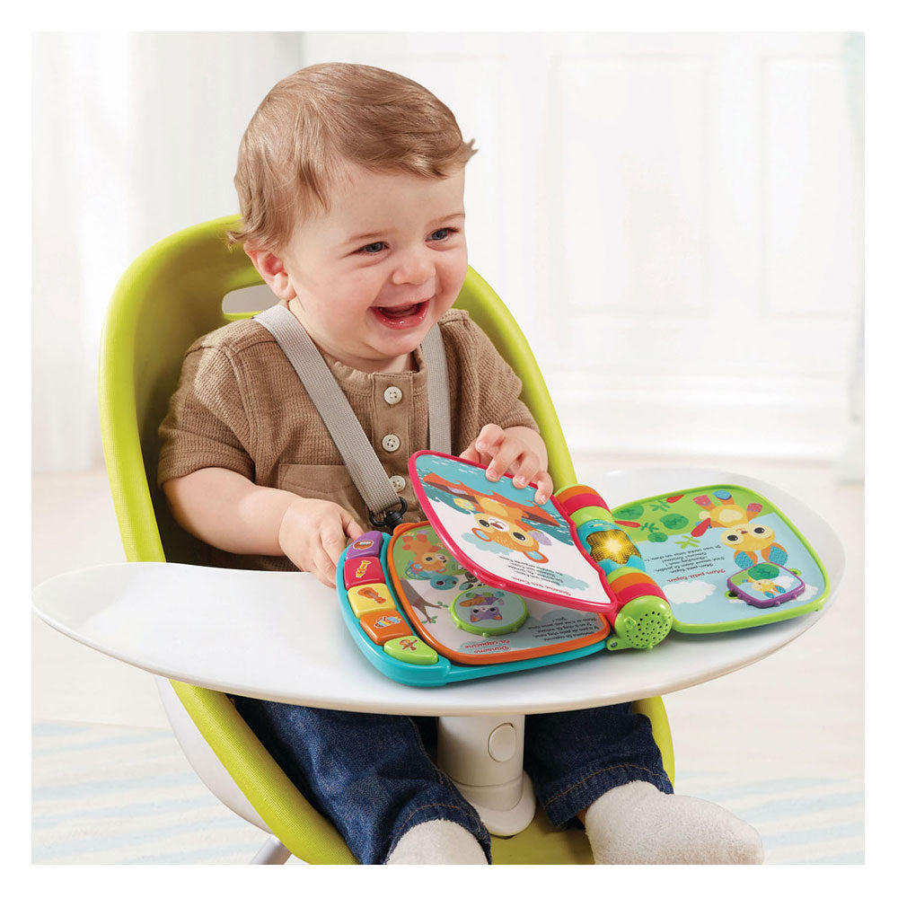 Vtech interaktives Kinderbuch Baby Super Enchanted Book of Baby Kitties blau mehrfarbig