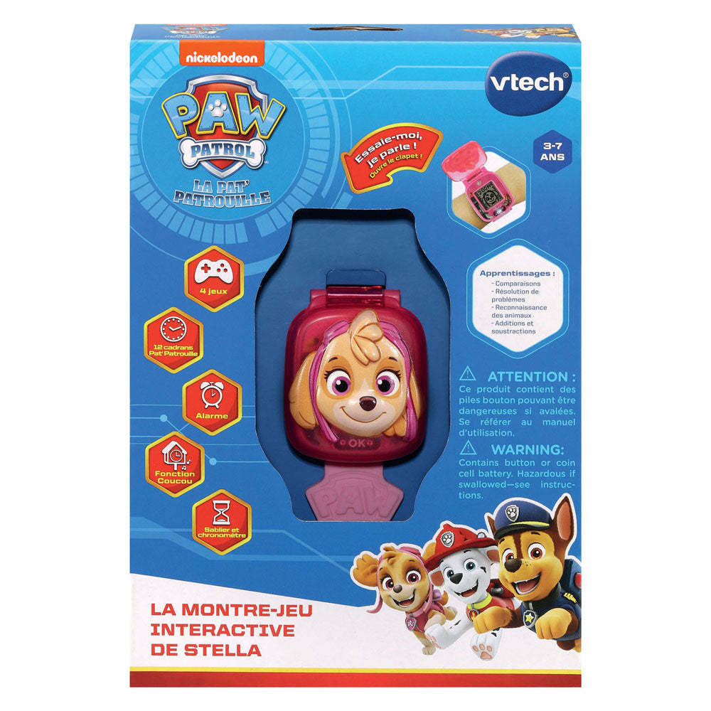 Vtech Paw Patrol Uhr – Lernuhr Stella