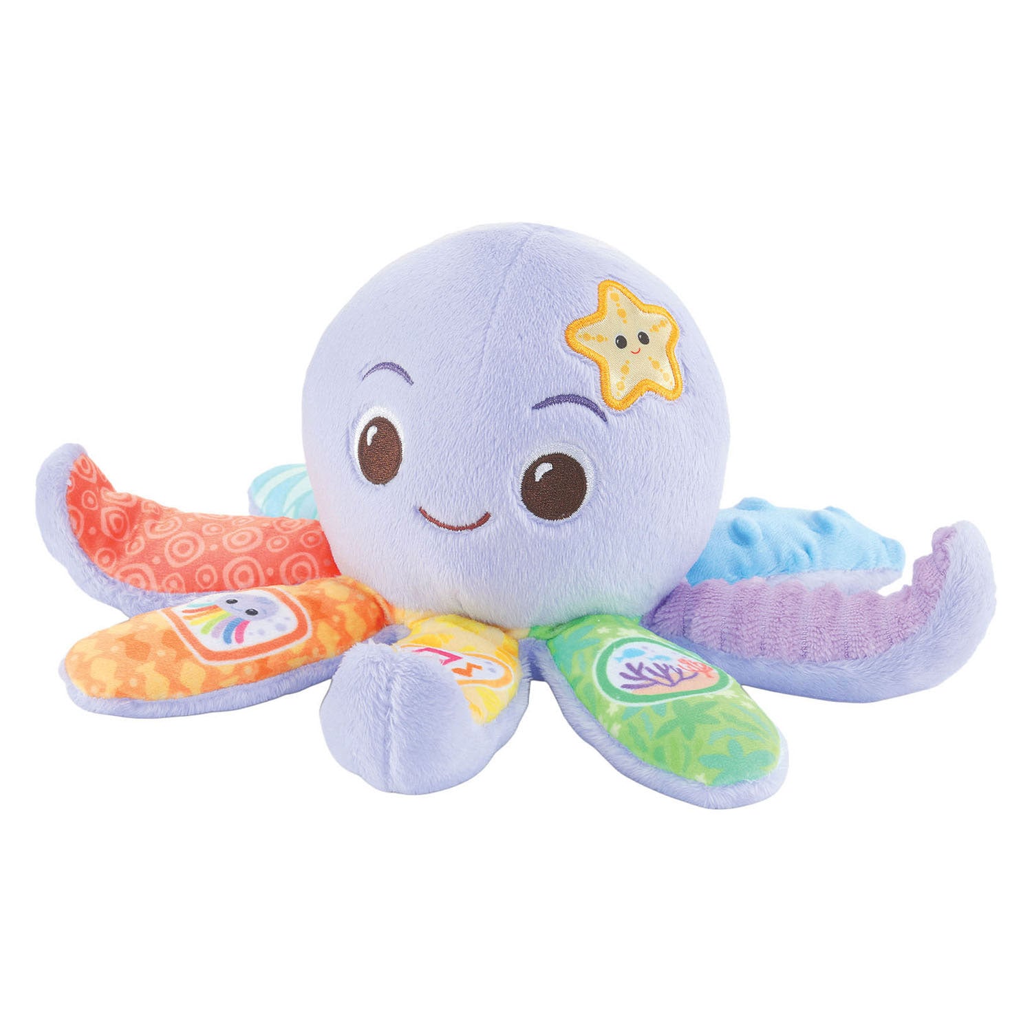 Vtech Lumi, der fliederfarbene Oktopus, interaktives Kuscheltier