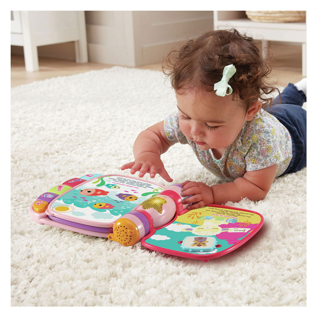 Vtech Tierfreunde-Liederbuch rosa
