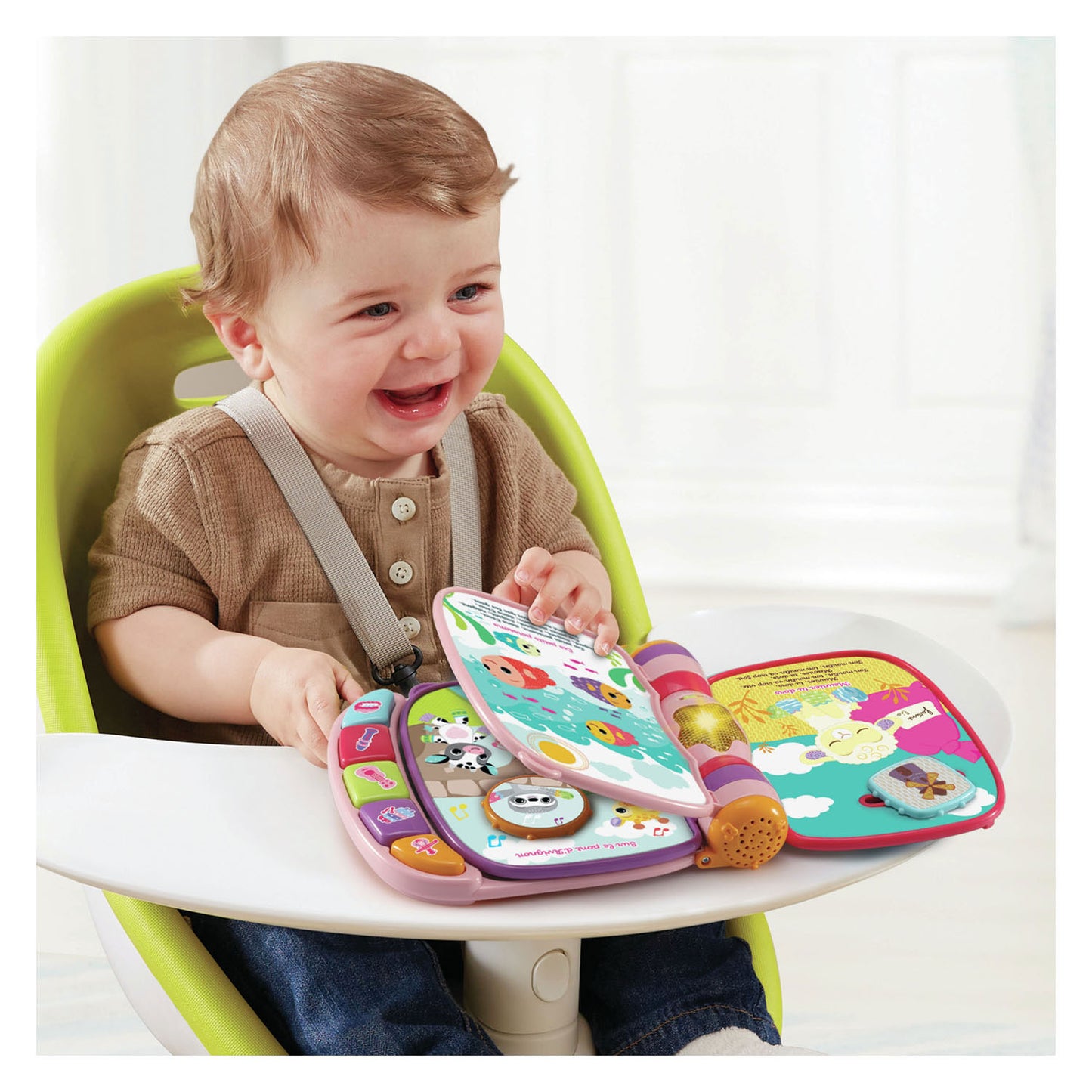 Vtech Tierfreunde-Liederbuch rosa