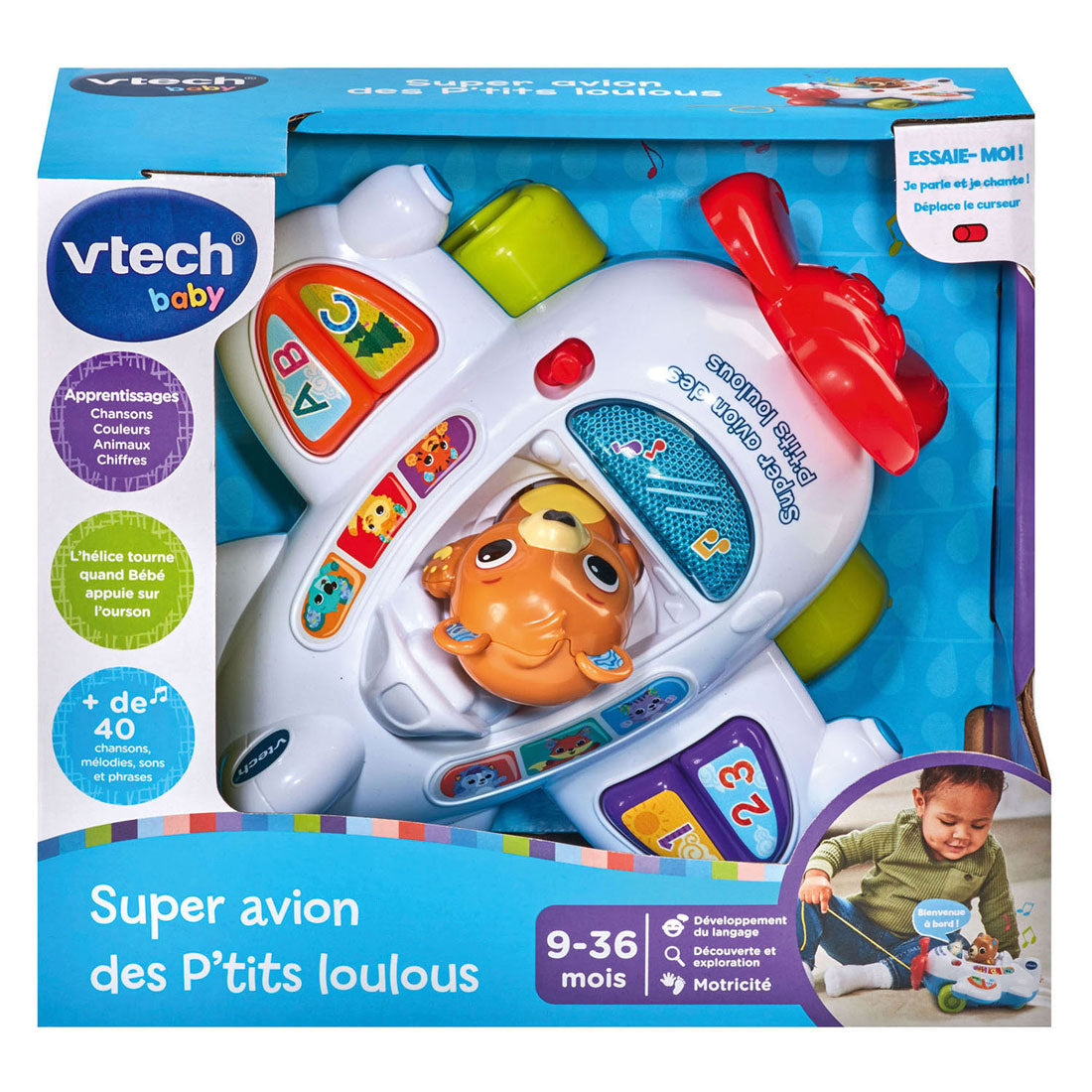 Vtech reisen und lernen Flugzeug