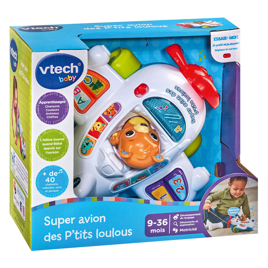Vtech reisen und lernen Flugzeug