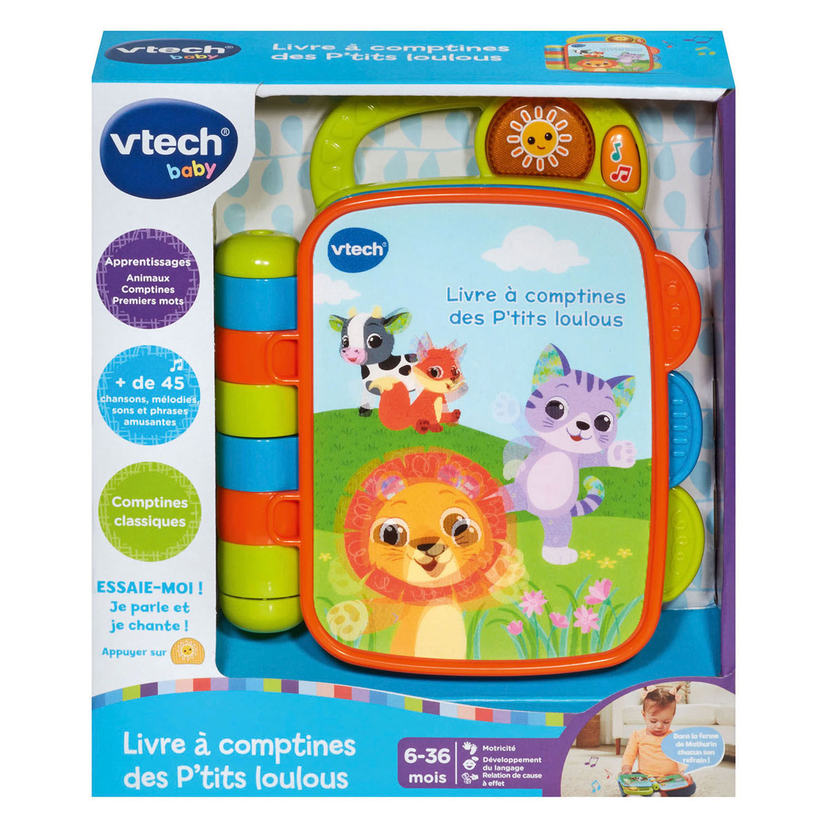 Vtech-Buch mit Kinderreimen