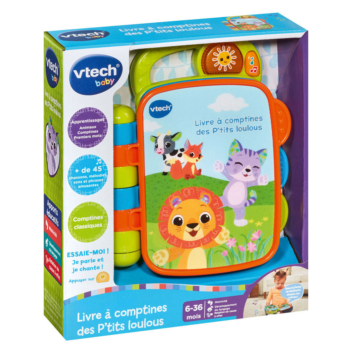 Vtech-Buch mit Kinderreimen