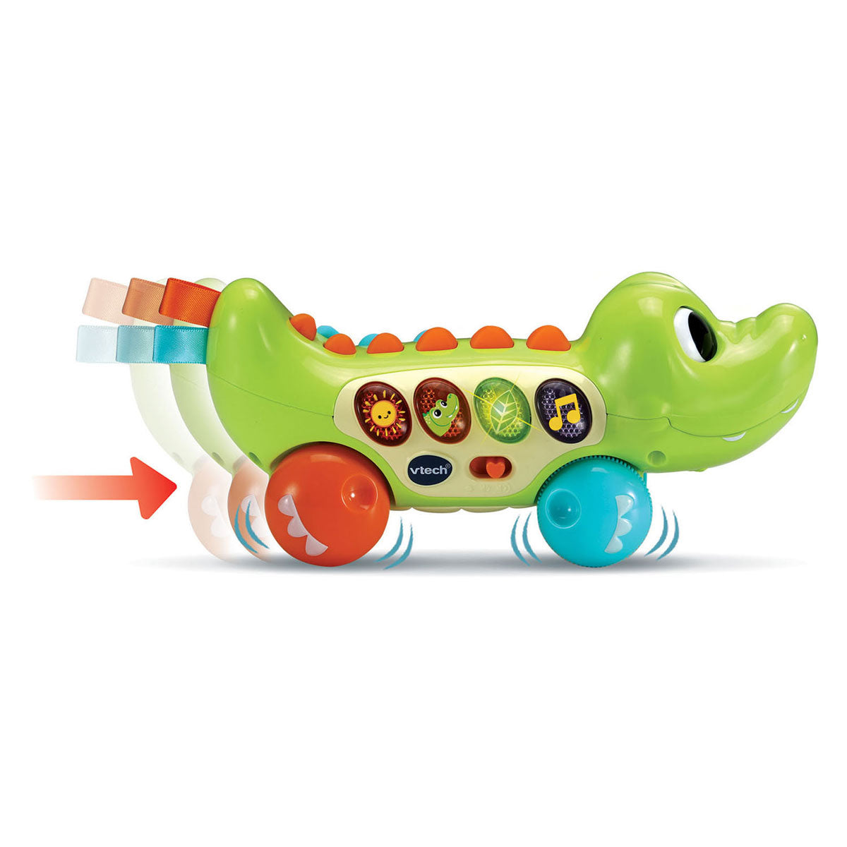 Vtech fröhliches Rollenkrokodil