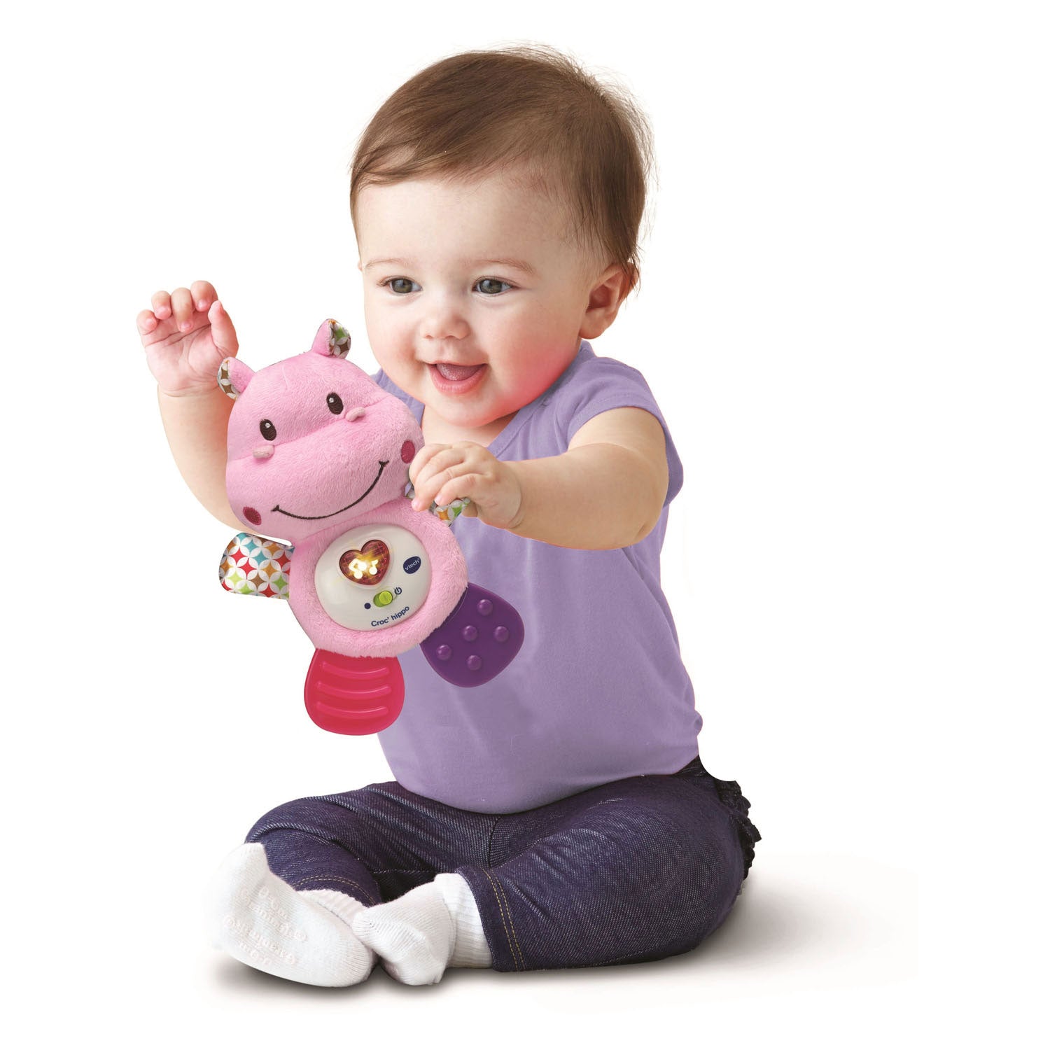 Vtech Babyrassel Krokodil Nilpferd
