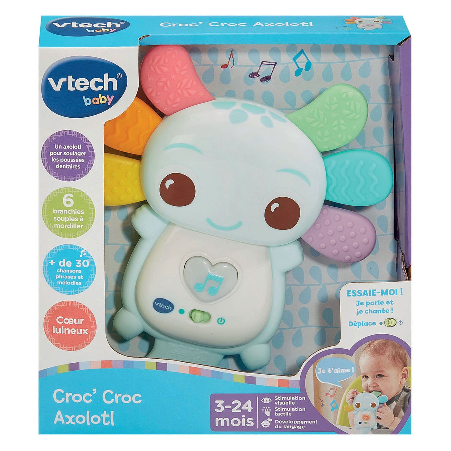 Vtech Baby-Axolotl-Rassel