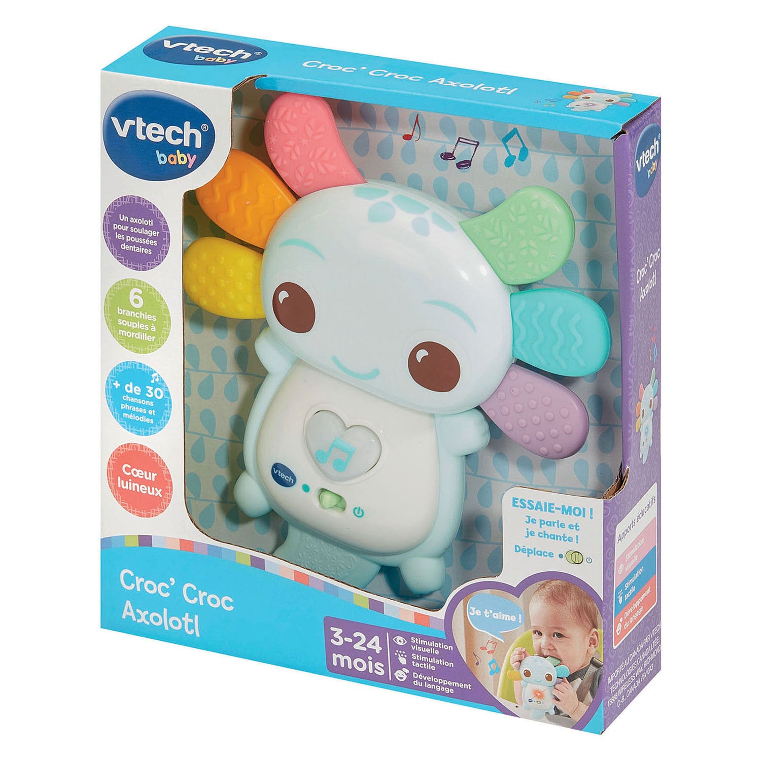 Vtech Baby-Axolotl-Rassel