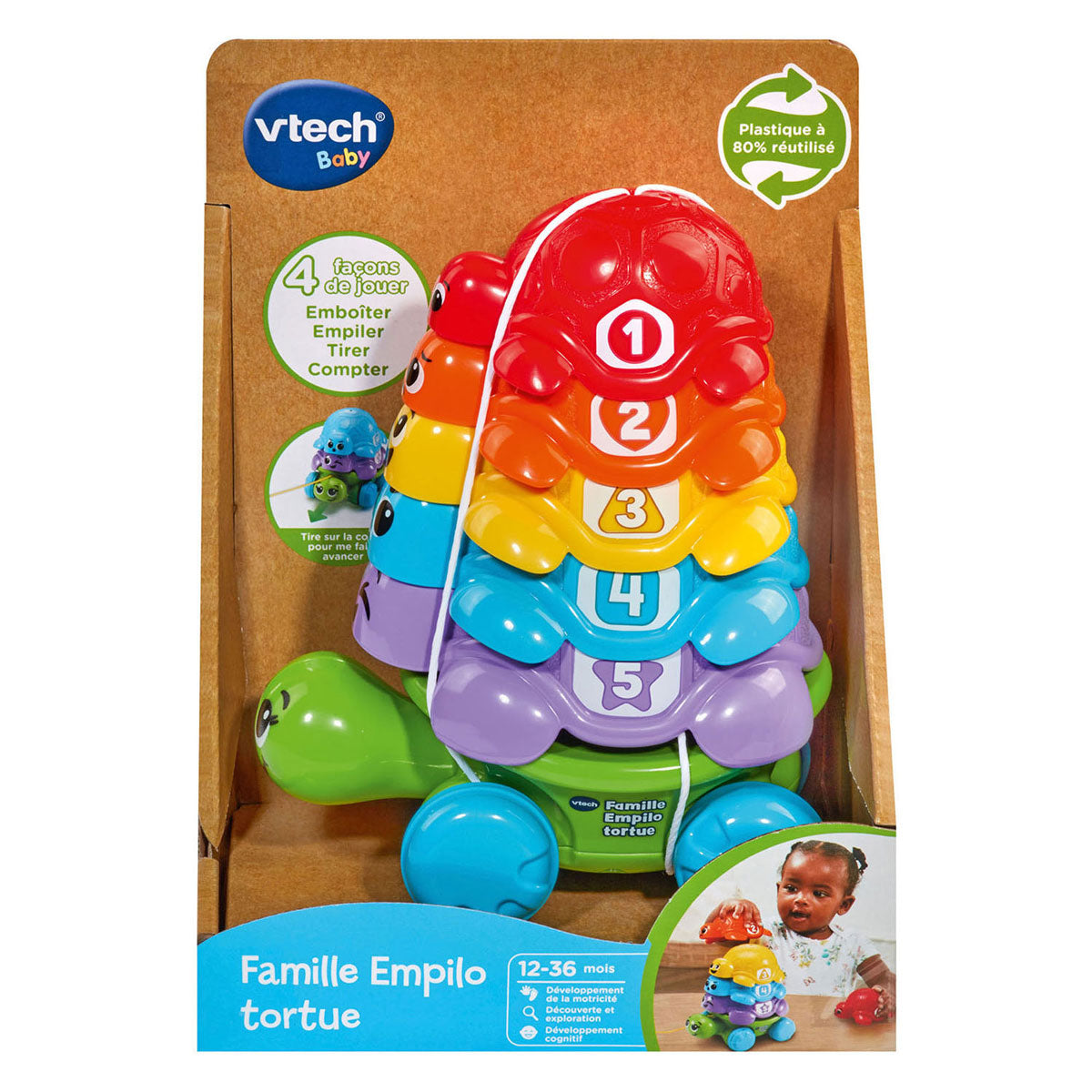 Vtech Baby-Stapelturm Schildkröte